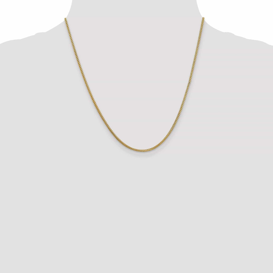Lovely Rita's Chains 14k Yellow Gold 1.25 mm Franco Chain