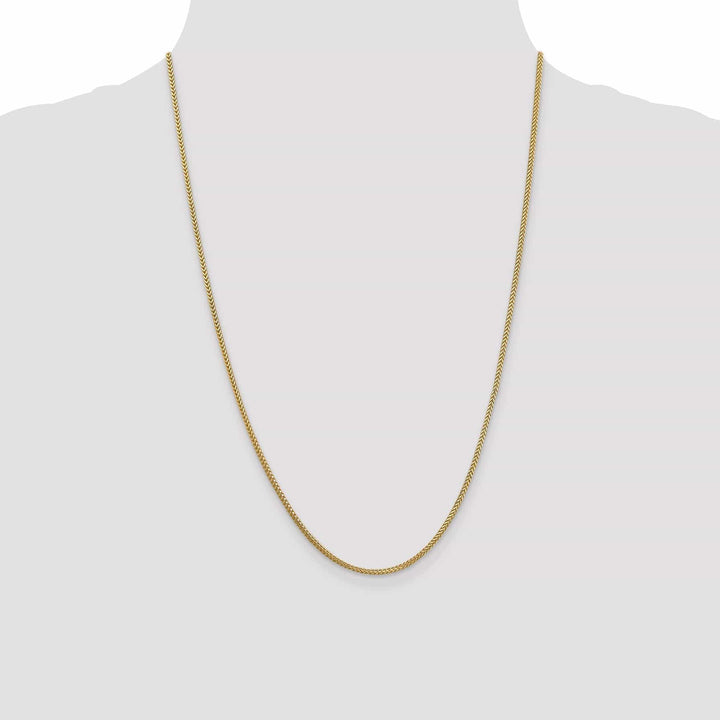 Lovely Rita's Chains 14k Yellow Gold 1.25 mm Franco Chain