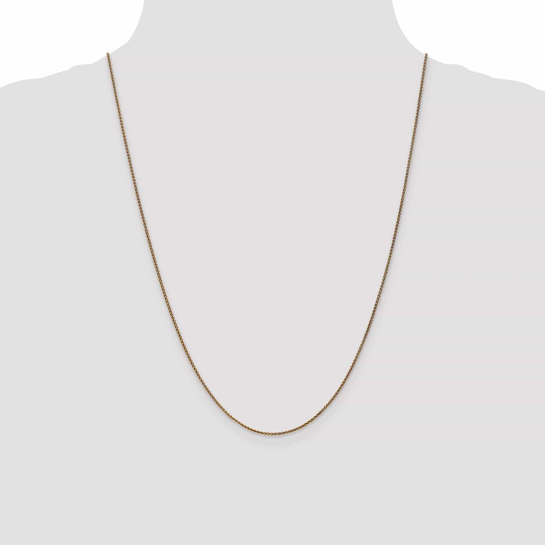 Lovely Rita's Chains 14k Yellow Gold 1.2mm D.C Spiga Chain
