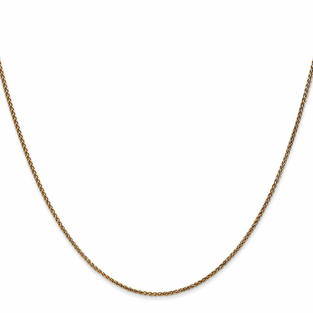 Lovely Rita's Chains 14k Yellow Gold 1.2mm D.C Spiga Chain
