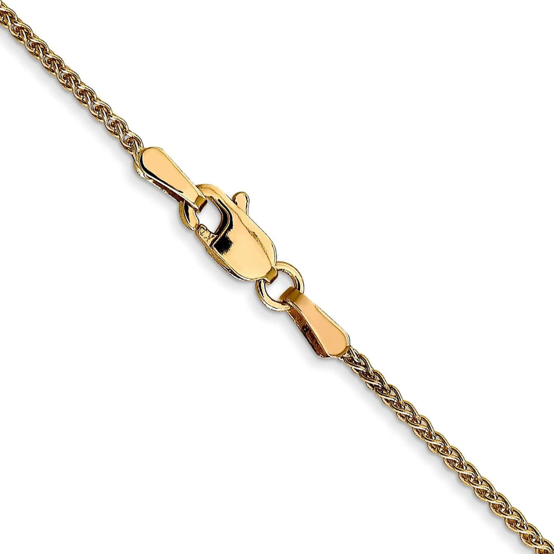 Lovely Rita's Chains 14k Yellow Gold 1.2mm Spiga Wheat Chain