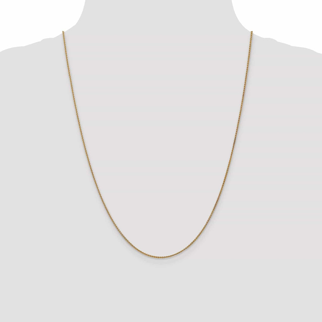 Lovely Rita's Chains 14k Yellow Gold 1.2mm Spiga Wheat Chain