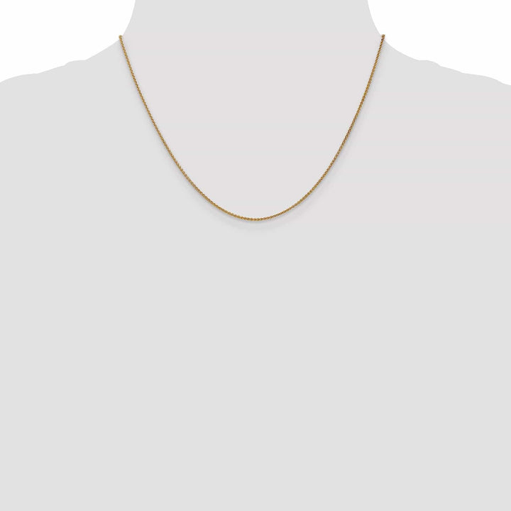 Lovely Rita's Chains 14k Yellow Gold 1.2mm Spiga Wheat Chain