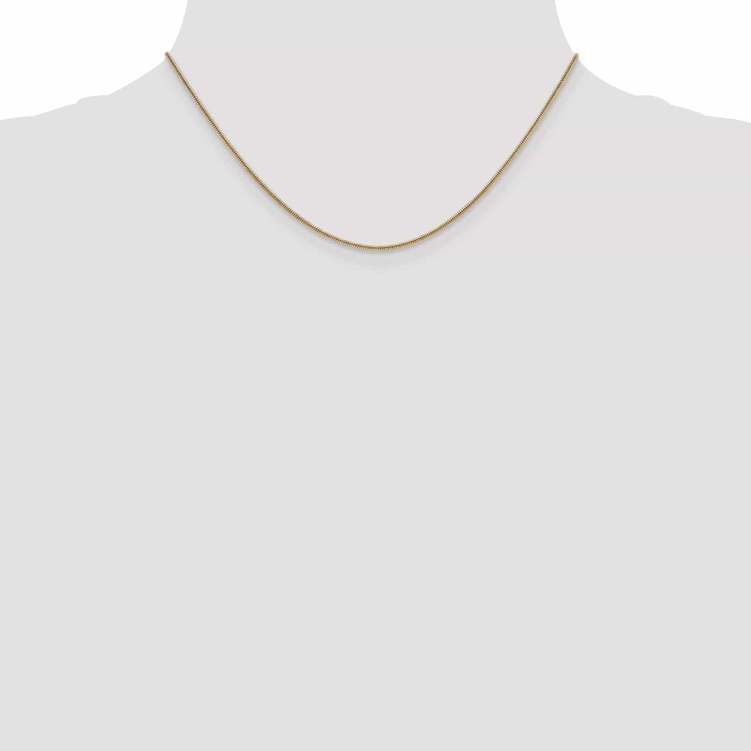 Lovely Rita's Chains 14k Yellow Gold 1.3 mm Snake