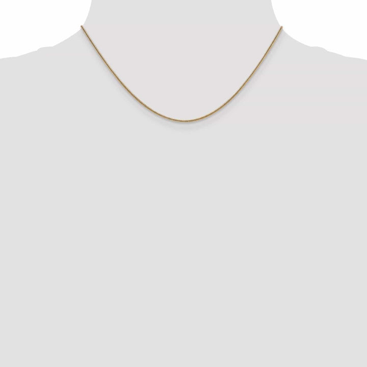 Lovely Rita's Chains 14k Yellow Gold 1.3 mm Snake