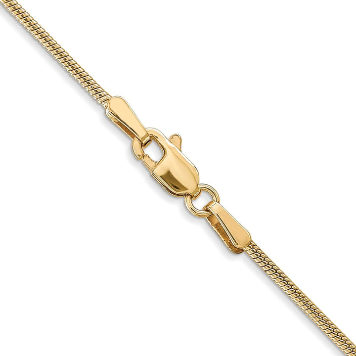 Lovely Rita's Chains 14k Yellow Gold 1.3 mm Snake