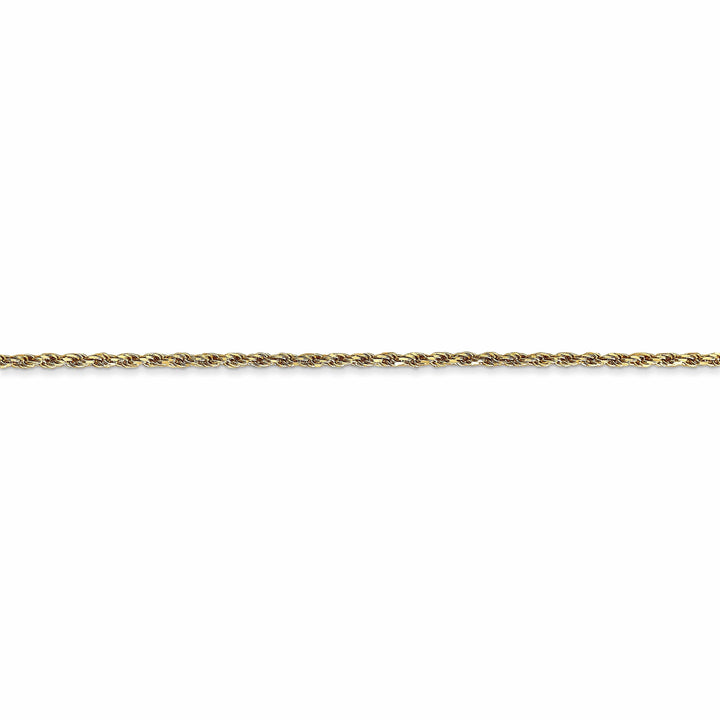 Lovely Rita's Chains 14k Yellow Gold 1.30mm Diamond Cut Rope Chain