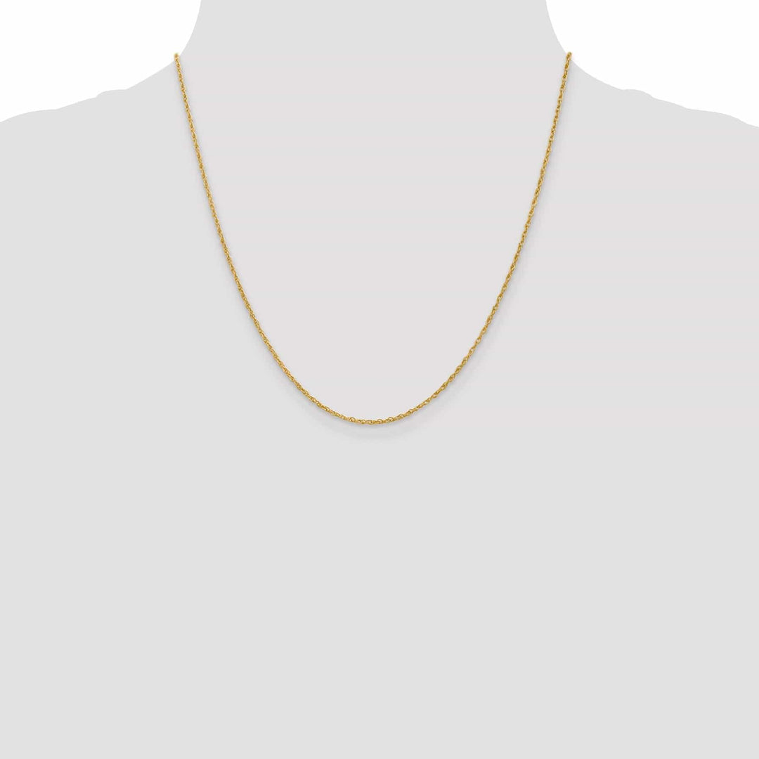 Lovely Rita's Chains 14k Yellow Gold 1.30mm Heavy Baby Rope Chain