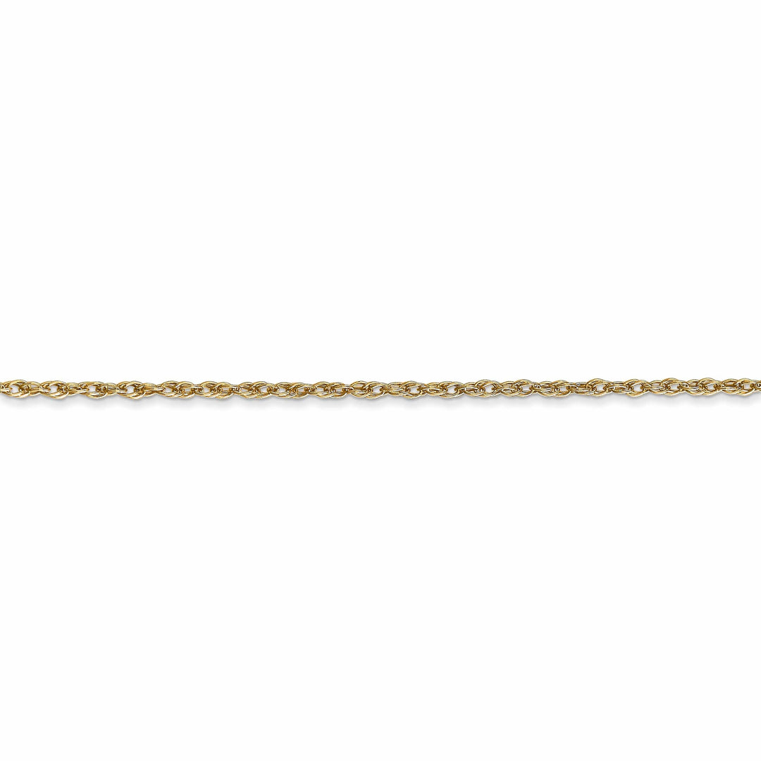 Lovely Rita's Chains 14k Yellow Gold 1.30mm Heavy Baby Rope Chain