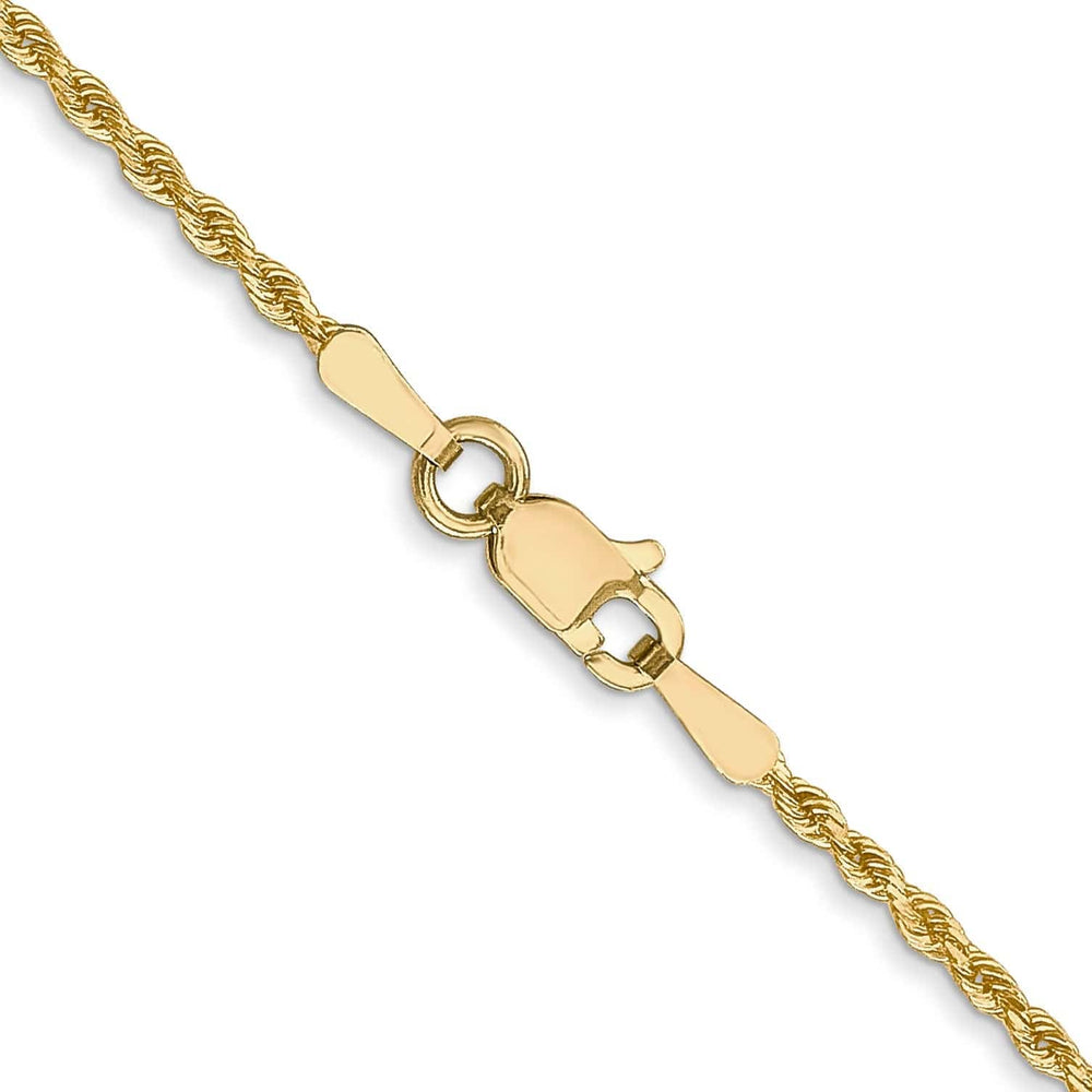 Lovely Rita's Chains 14k Yellow Gold 1.3mm D.C Rope Chain