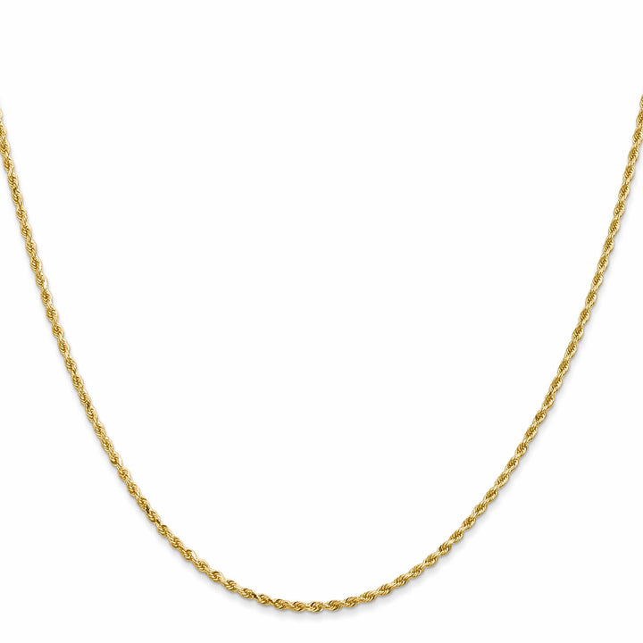 Lovely Rita's Chains 14k Yellow Gold 1.3mm D.C Rope Chain