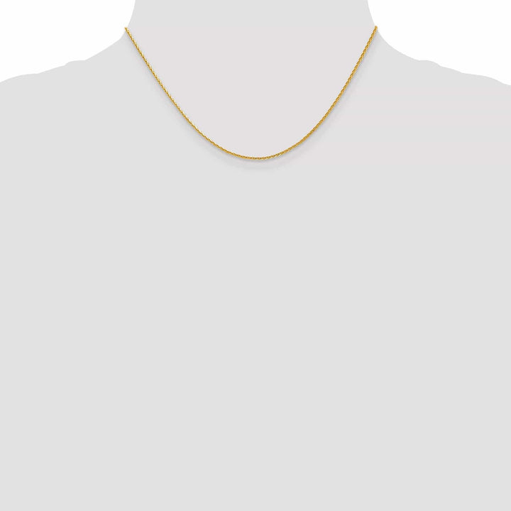 Lovely Rita's Chains 14k Yellow Gold 1.3mm D.C Spiga Wheat Chain
