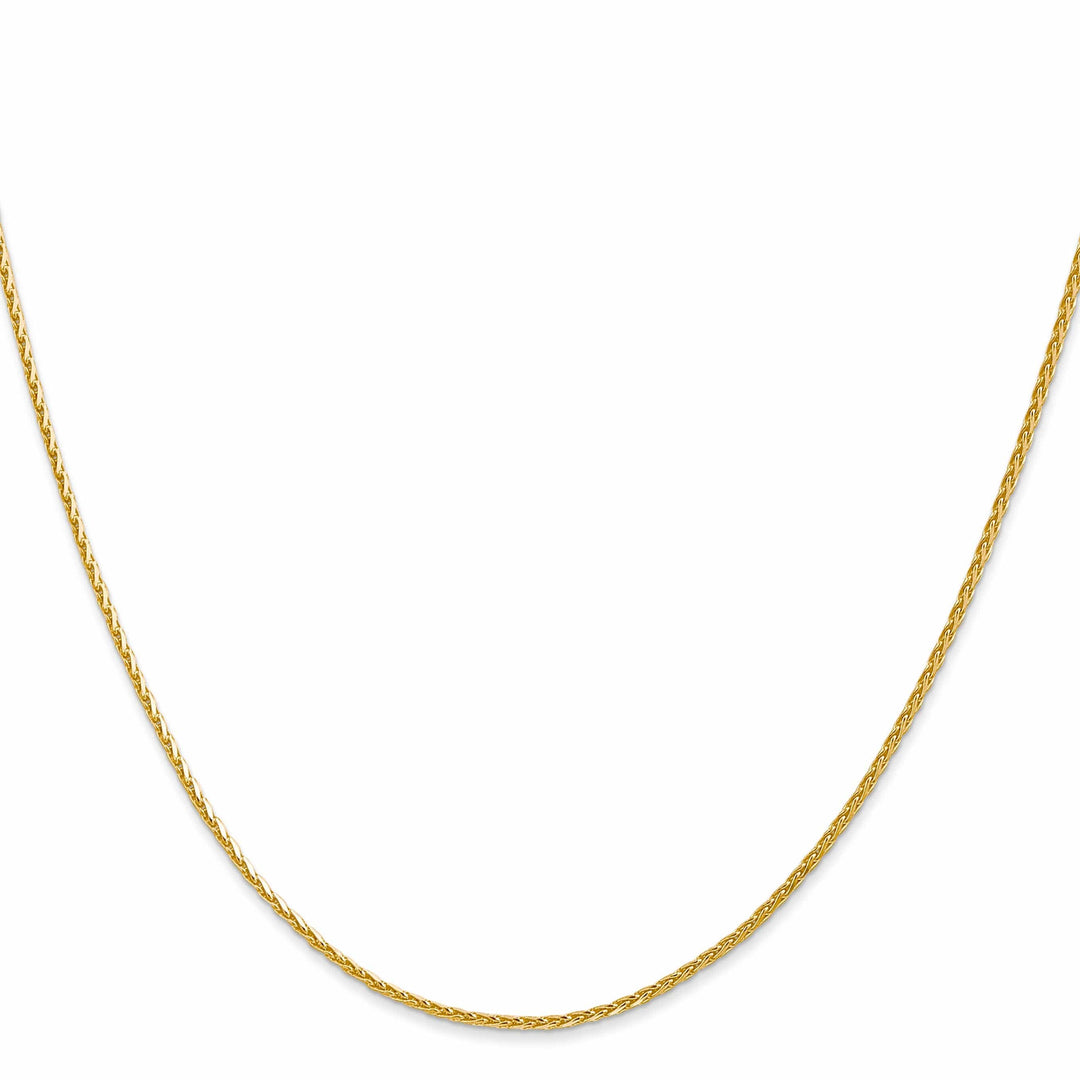 Lovely Rita's Chains 14k Yellow Gold 1.3mm D.C Spiga Wheat Chain