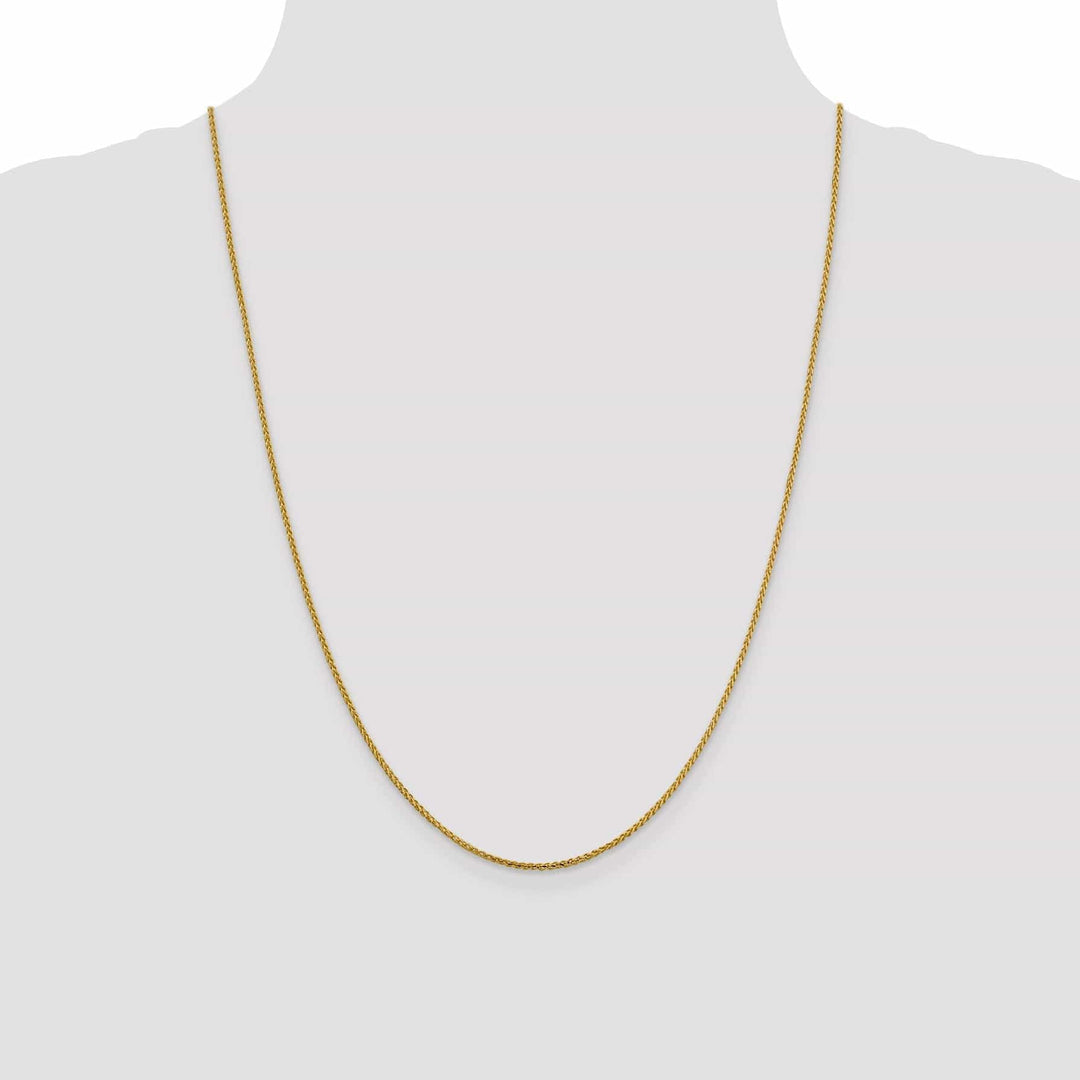 Lovely Rita's Chains 14k Yellow Gold 1.4 mm D.C Open Franco Chain