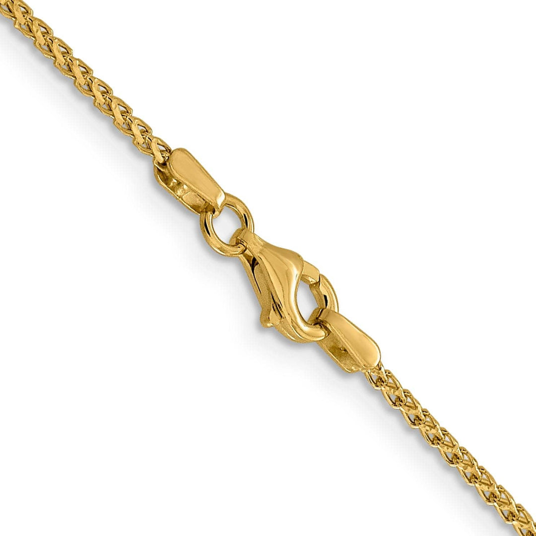 Lovely Rita's Chains 14k Yellow Gold 1.4 mm D.C Open Franco Chain