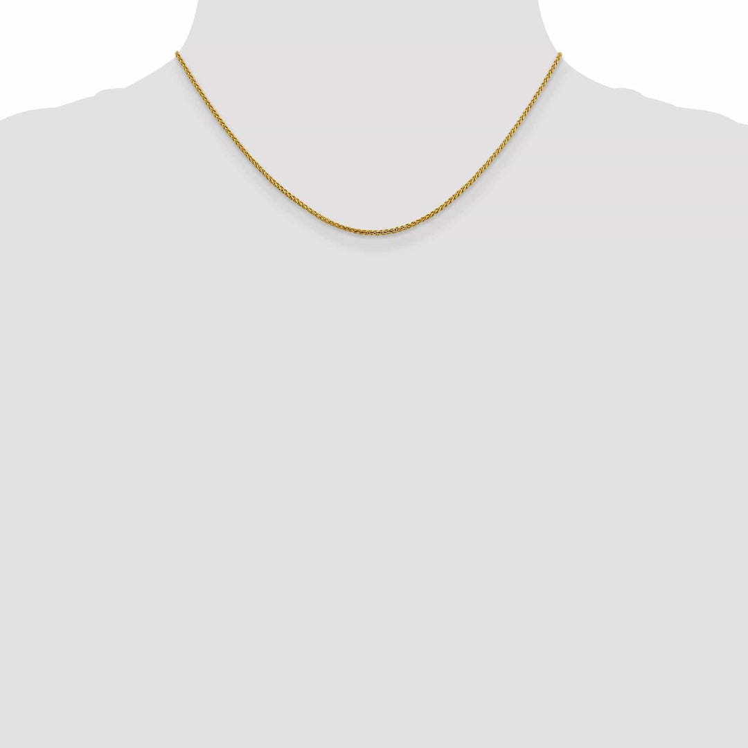 Lovely Rita's Chains 14k Yellow Gold 1.4 mm D.C Open Franco Chain