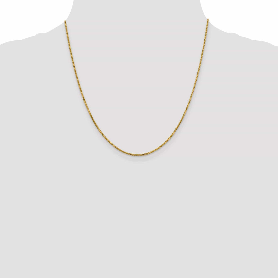 Lovely Rita's Chains 14k Yellow Gold 1.4 mm D.C Open Franco Chain