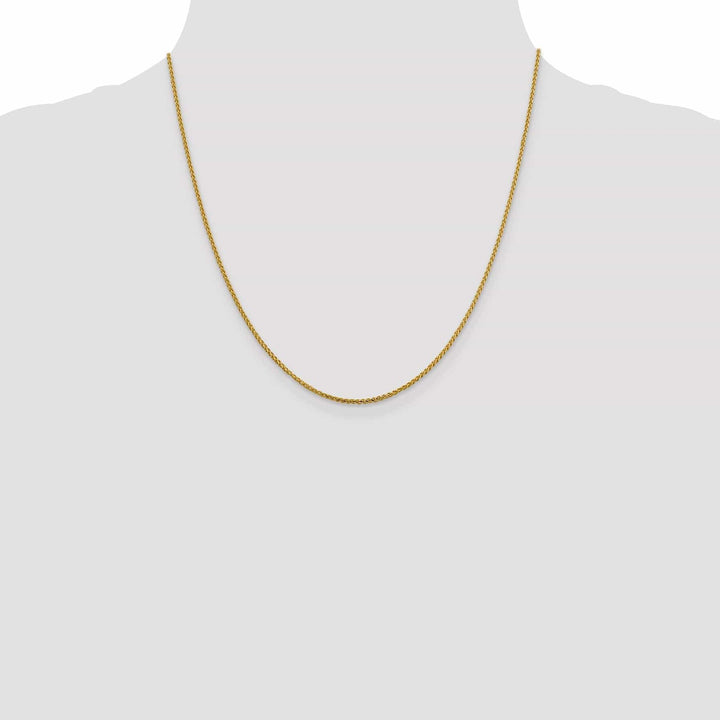 Lovely Rita's Chains 14k Yellow Gold 1.4 mm D.C Open Franco Chain