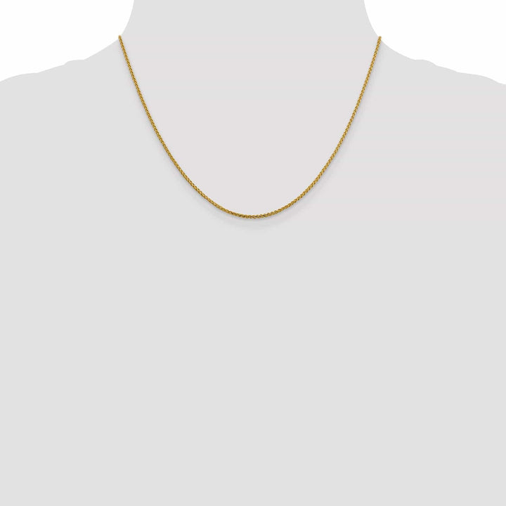 Lovely Rita's Chains 14k Yellow Gold 1.4 mm D.C Open Franco Chain