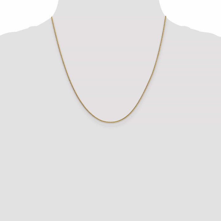 Lovely Rita's Chains 14k Yellow Gold 1.4 mm Round Cable Chain