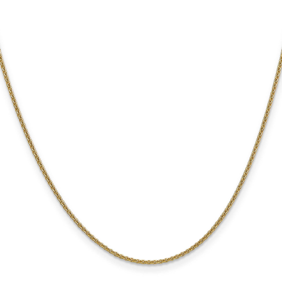 Lovely Rita's Chains 14k Yellow Gold 1.4 mm Round Cable Chain