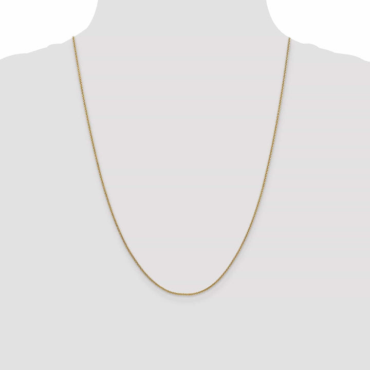 Lovely Rita's Chains 14k Yellow Gold 1.4 mm Round Cable Chain