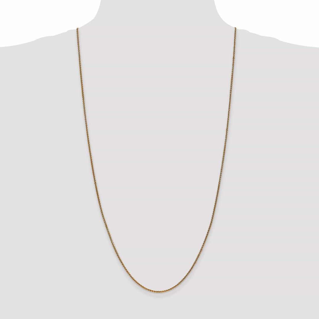 Lovely Rita's Chains 14k Yellow Gold 1.40mm Diamond Cut Spiga Chain