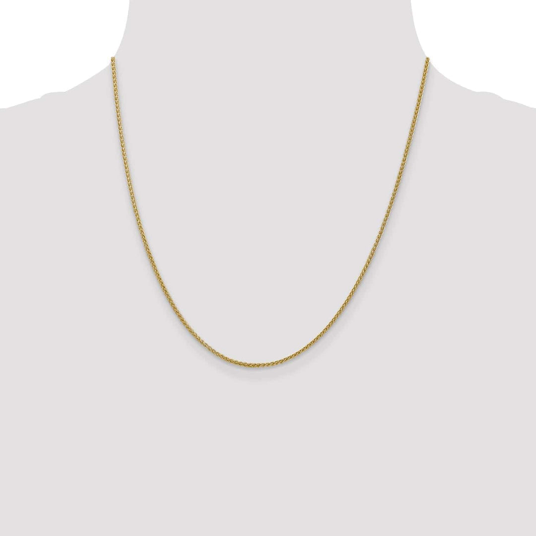 Lovely Rita's Chains 14k Yellow Gold 1.45mm Light Weight Wheat Chain