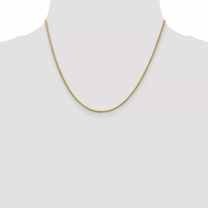 Lovely Rita's Chains 14k Yellow Gold 1.45mm Light Weight Wheat Chain