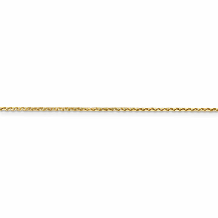 Lovely Rita's Chains 14k Yellow Gold 1.45mm Round Link Cable Chain