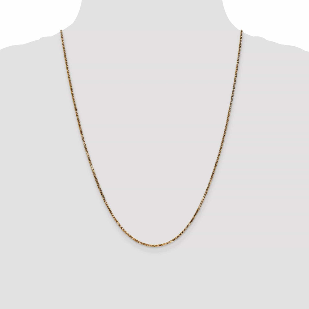 Lovely Rita's Chains 14k Yellow Gold 1.4mm D.C Spiga Chain