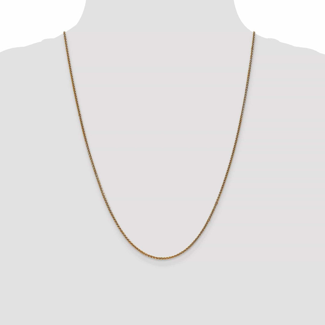 Lovely Rita's Chains 14k Yellow Gold 1.4mm D.C Spiga Chain