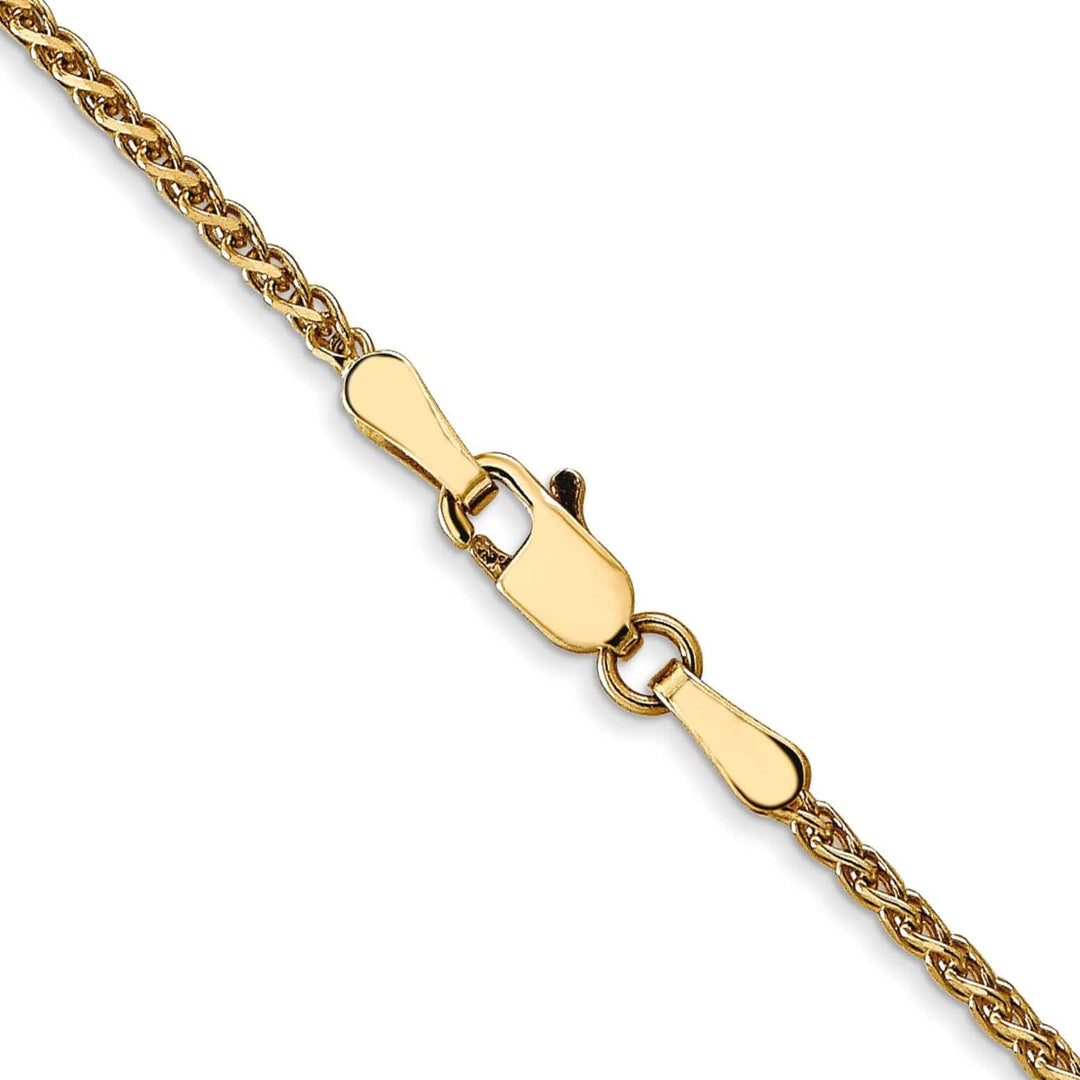 Lovely Rita's Chains 14k Yellow Gold 1.4mm D.C Spiga Chain