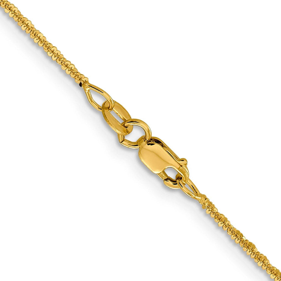 Lovely Rita's Chains 14k Yellow Gold 1.5 mm Cyclone Chain