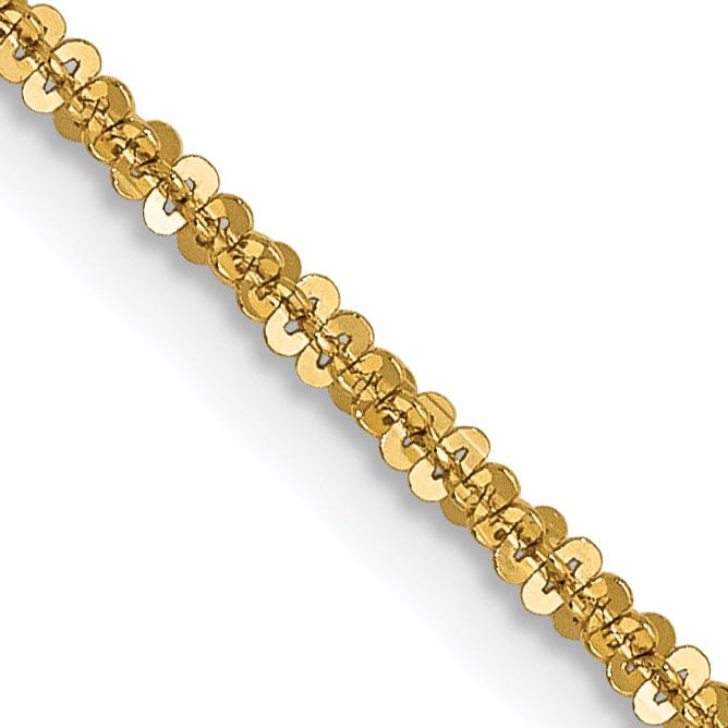 Lovely Rita's Chains 14k Yellow Gold 1.5 mm Cyclone Chain