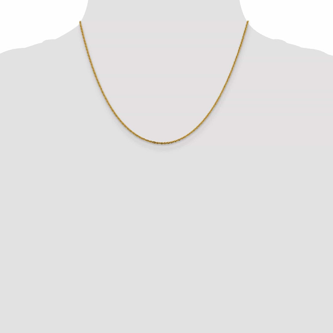Lovely Rita's Chains 14k Yellow Gold 1.5 mm Cyclone Chain