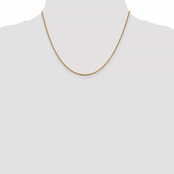 Lovely Rita's Chains 14k Yellow Gold 1.5 mm Cyclone Chain