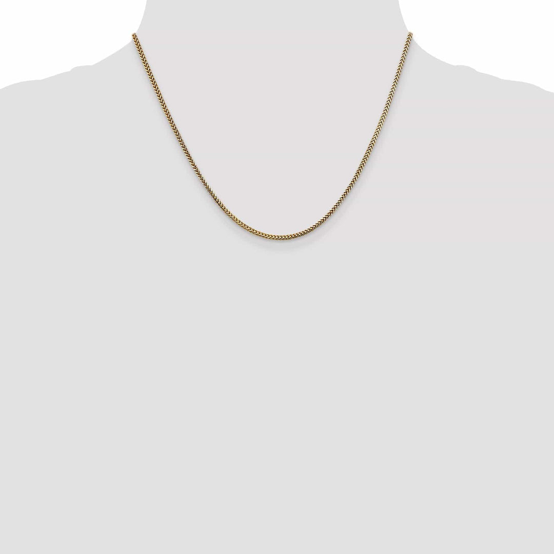 Lovely Rita's Chains 14k Yellow Gold 1.5 mm Franco Chain