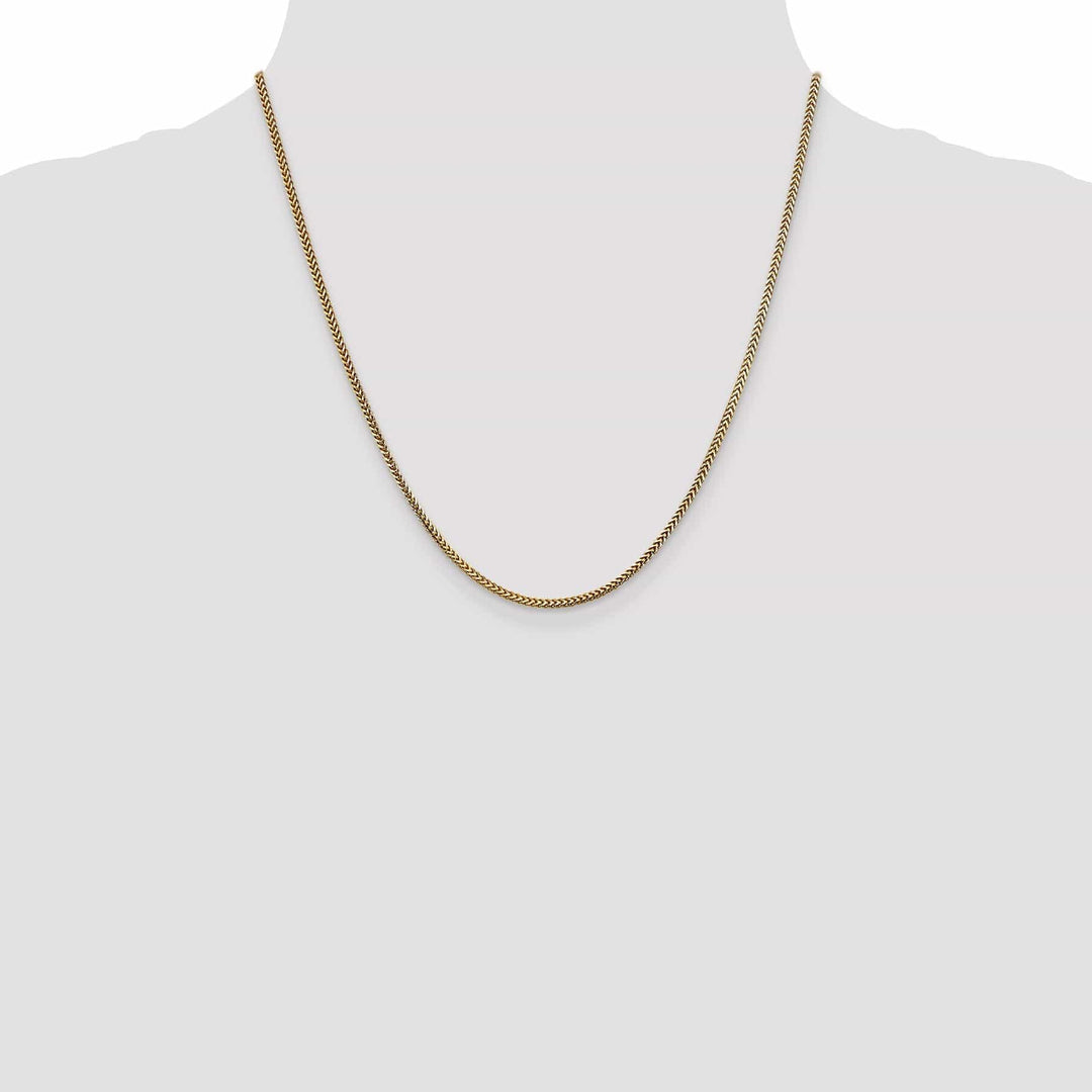 Lovely Rita's Chains 14k Yellow Gold 1.5 mm Franco Chain