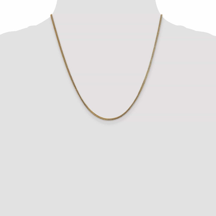 Lovely Rita's Chains 14k Yellow Gold 1.5 mm Franco Chain