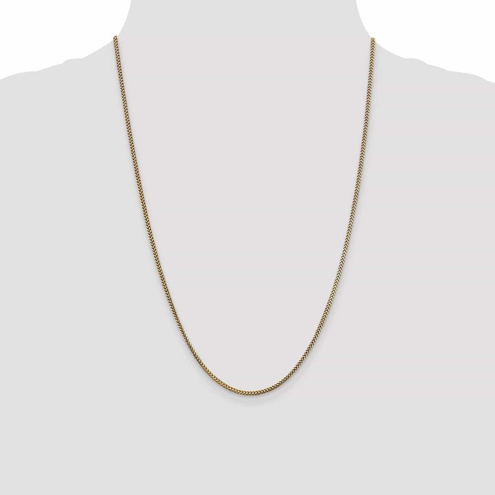 Lovely Rita's Chains 14k Yellow Gold 1.5 mm Franco Chain