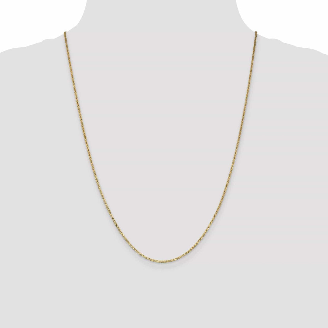 Lovely Rita's Chains 14k Yellow Gold 1.50mm Flat Anchor Link Chain