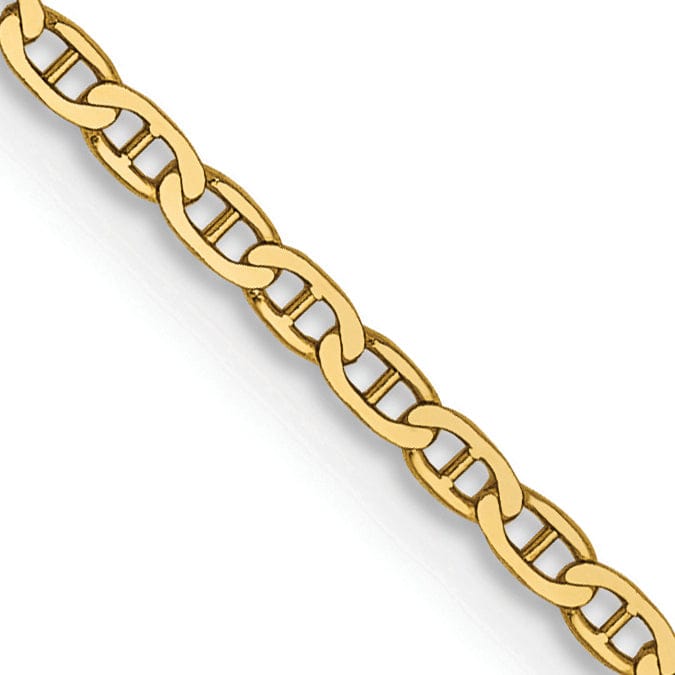 Lovely Rita's Chains 14k Yellow Gold 1.50mm Flat Anchor Link Chain