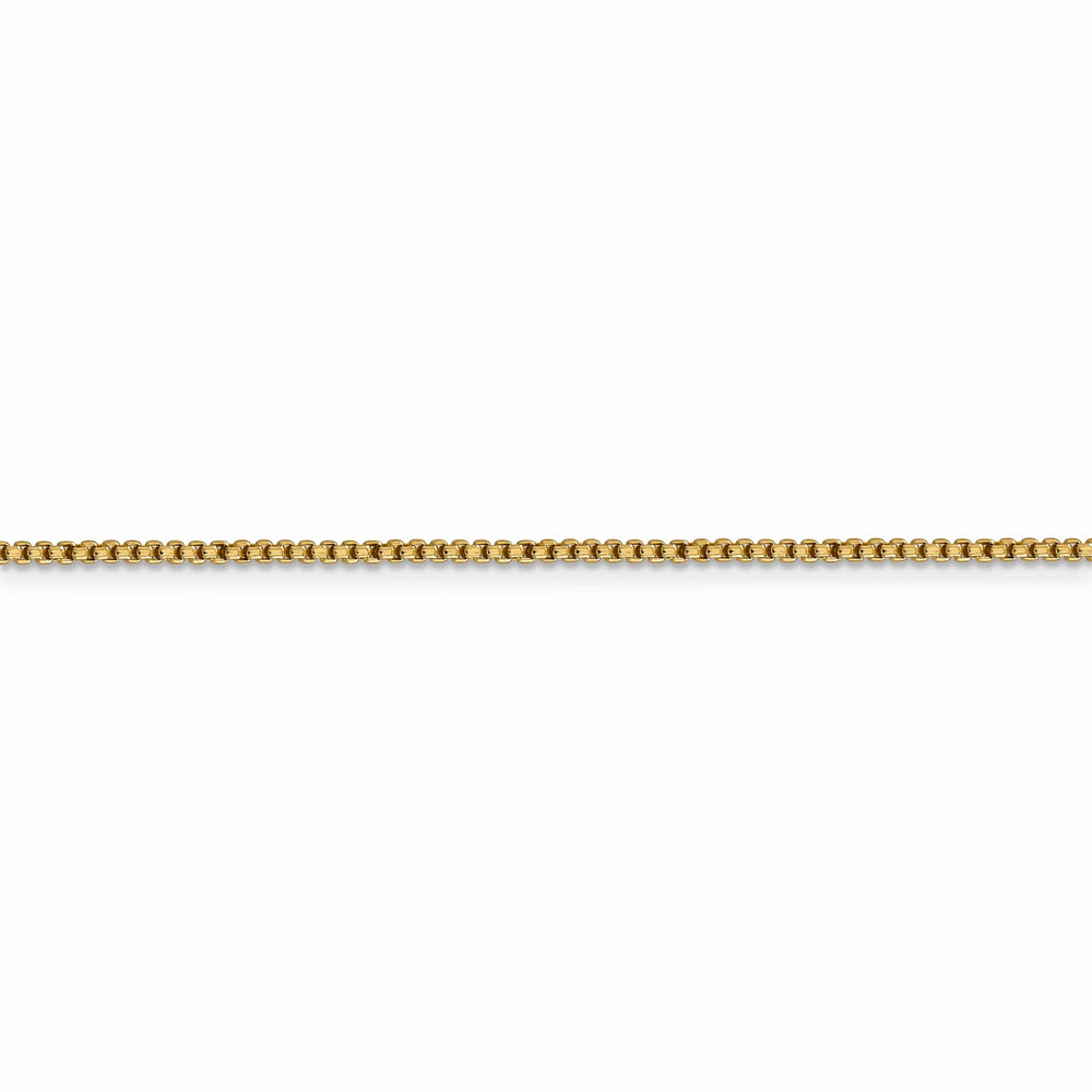 Lovely Rita's Chains 14k Yellow Gold 1.50mm Hollow Round Box Chain