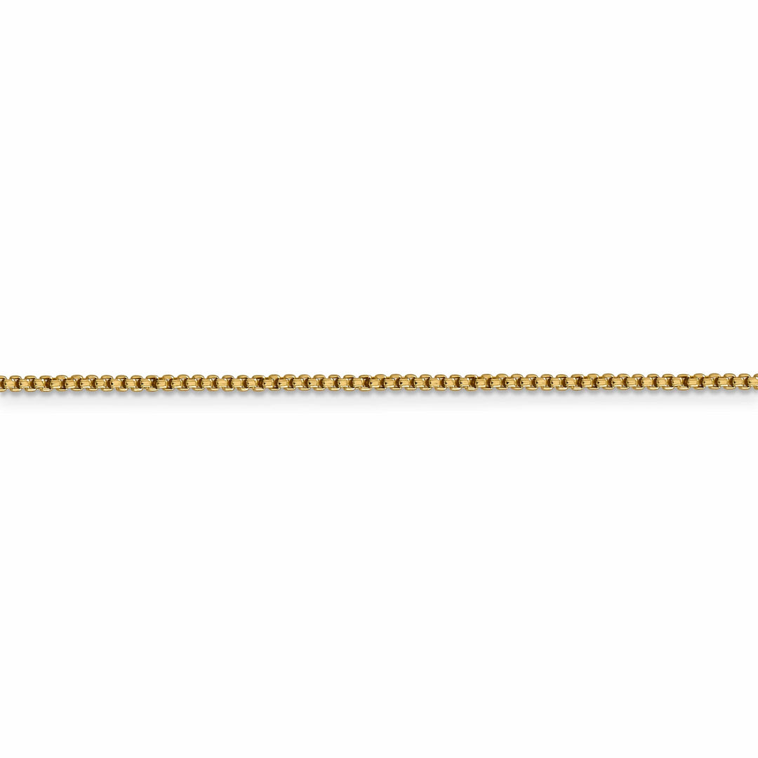 Lovely Rita's Chains 14k Yellow Gold 1.50mm Hollow Round Box Chain