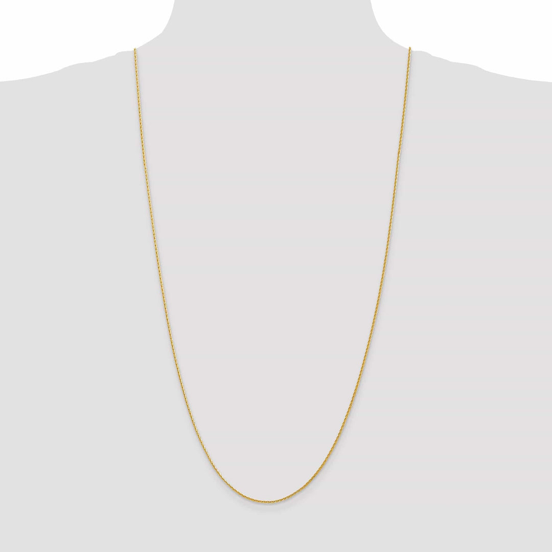 Lovely Rita's Chains 14k Yellow Gold 1.50mm Solid D.C Wheat Chain