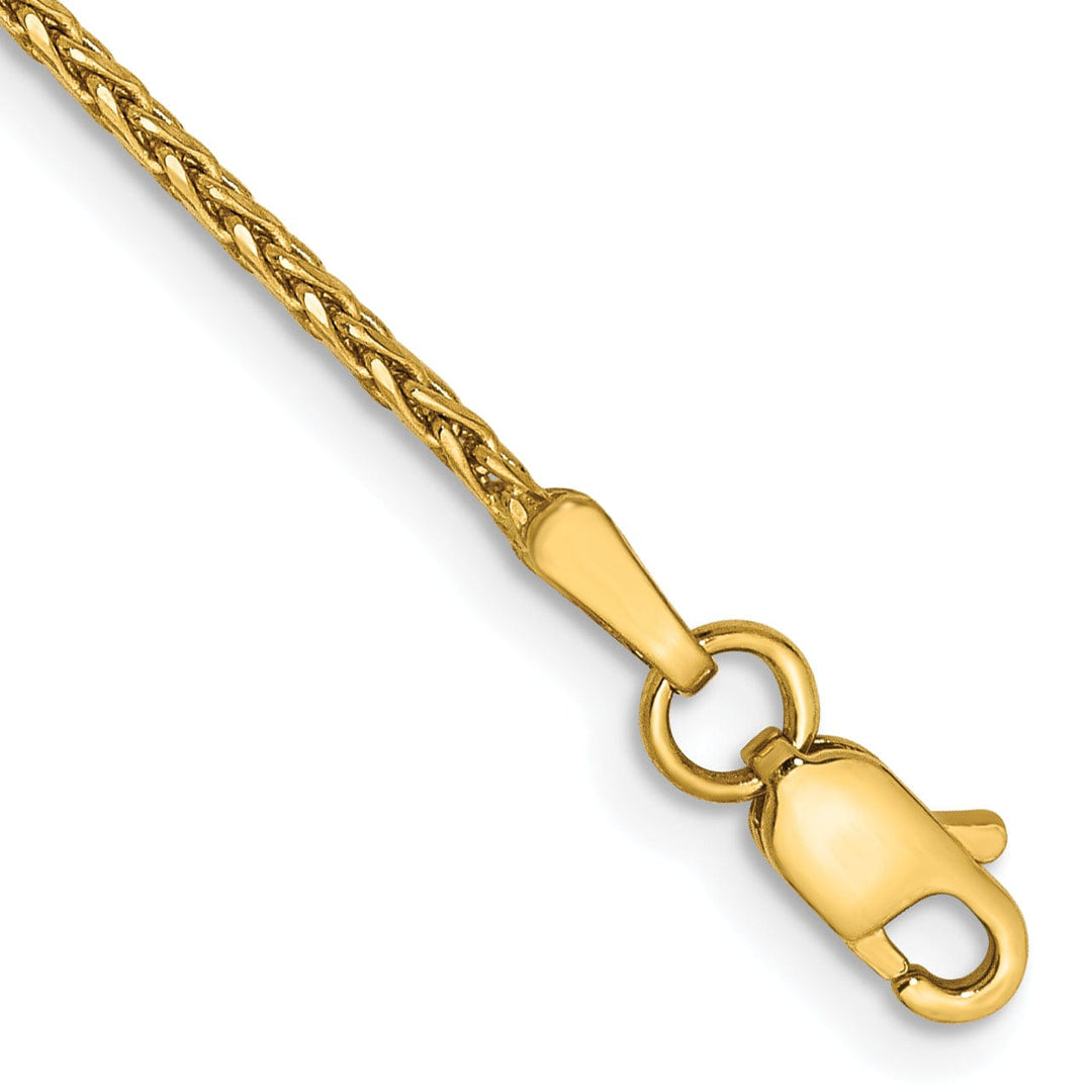 Lovely Rita's Chains 14k Yellow Gold 1.50mm Solid D.C Wheat Chain
