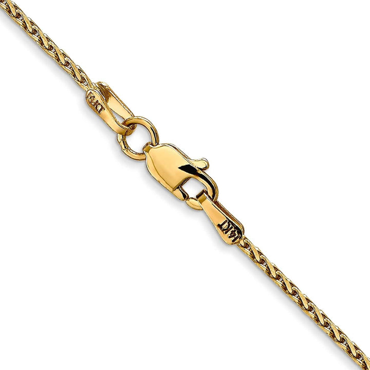 Lovely Rita's Chains 14k Yellow Gold 1.50mm Solid D.C Wheat Chain