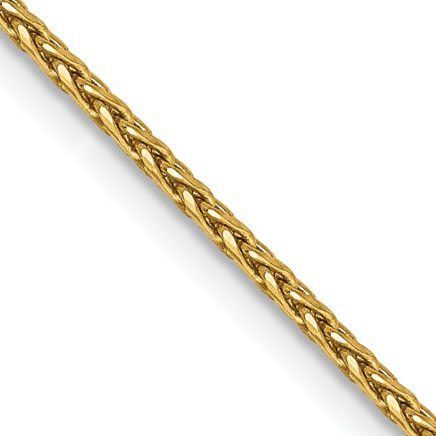 Lovely Rita's Chains 14k Yellow Gold 1.50mm Solid D.C Wheat Chain