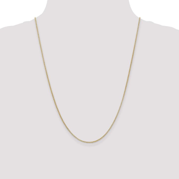 Lovely Rita's Chains 14k Yellow Gold 1.55 mm Rolo Pendant Chain